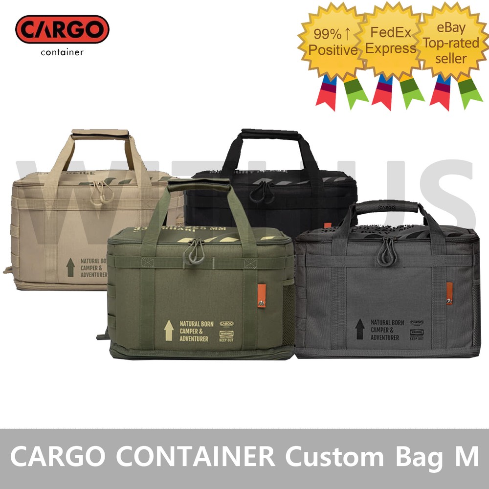 CARGO CONTAINER Custom Bag M size Camping Bag - 4colors_
