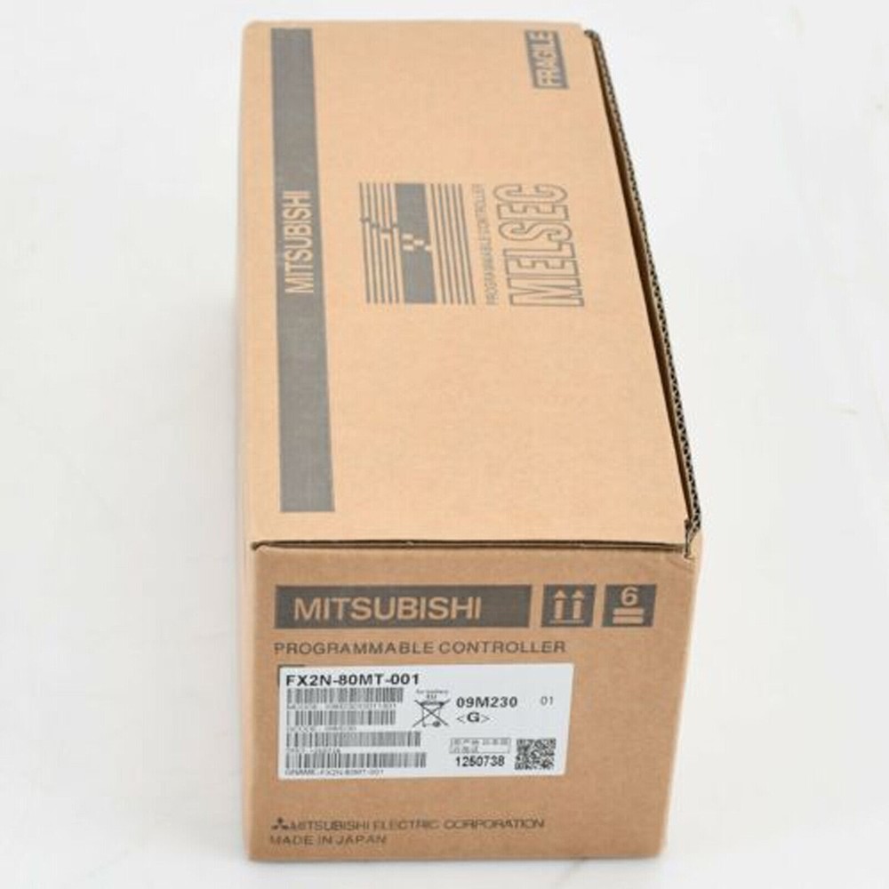 1PC New Mitsubishi FX2N-80MT-001 Programmable Controller FX2N80MT001 Fast Ship