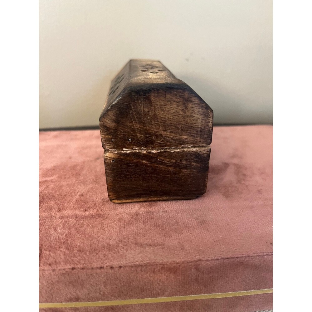 Incense Cone Box 3.75” x 2” x 2.5” tall