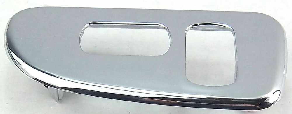 door control panel passengers side 2 switch hole window chrome for Peterbilt 06+