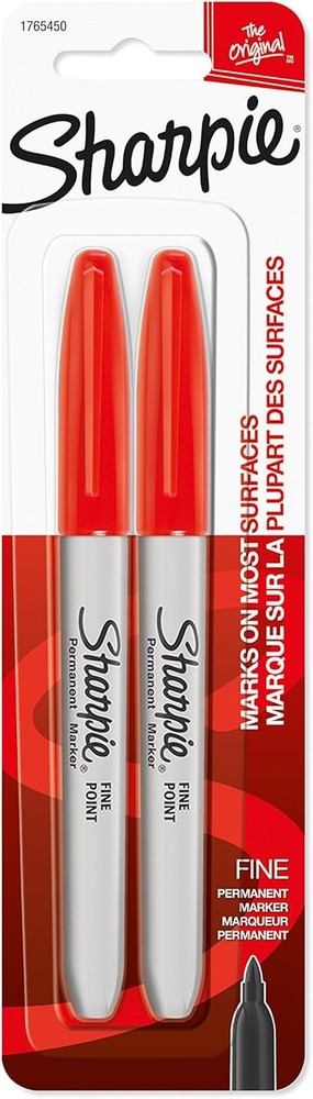 Sharpie Fine Point Permanent Markers Black