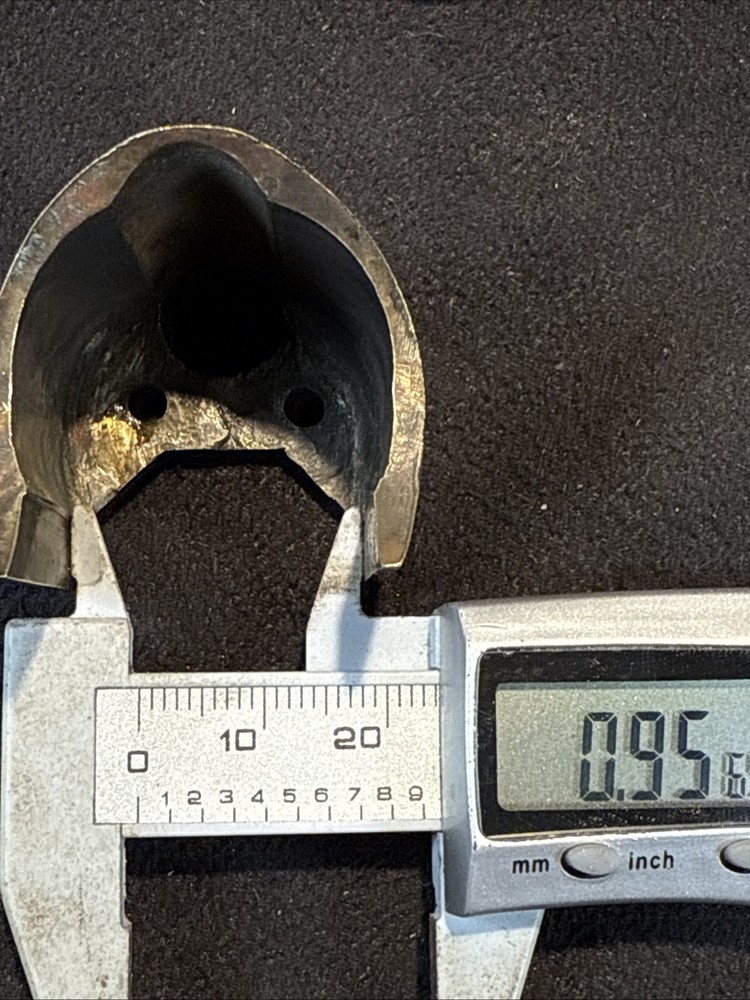 ForeEnd Cap Muzzleloader Ramrod Holder Brass With Screws. Pic For Dimensions