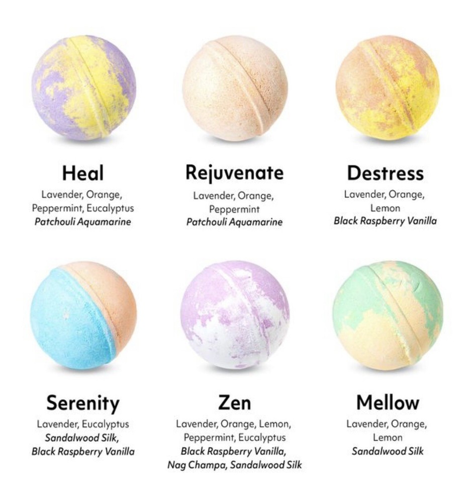 Huge bath bombs bubbly belle 12 per box gift box