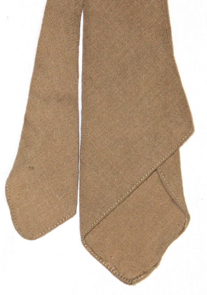 ORIGINAL WWII KHAKI WOOL UNIFORM NECKTIE
