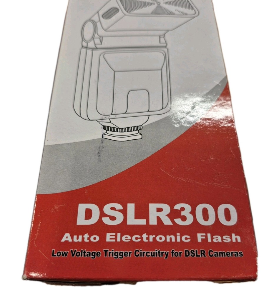 Precision Design DSLR 300 Auto Electronic Flash For Canon