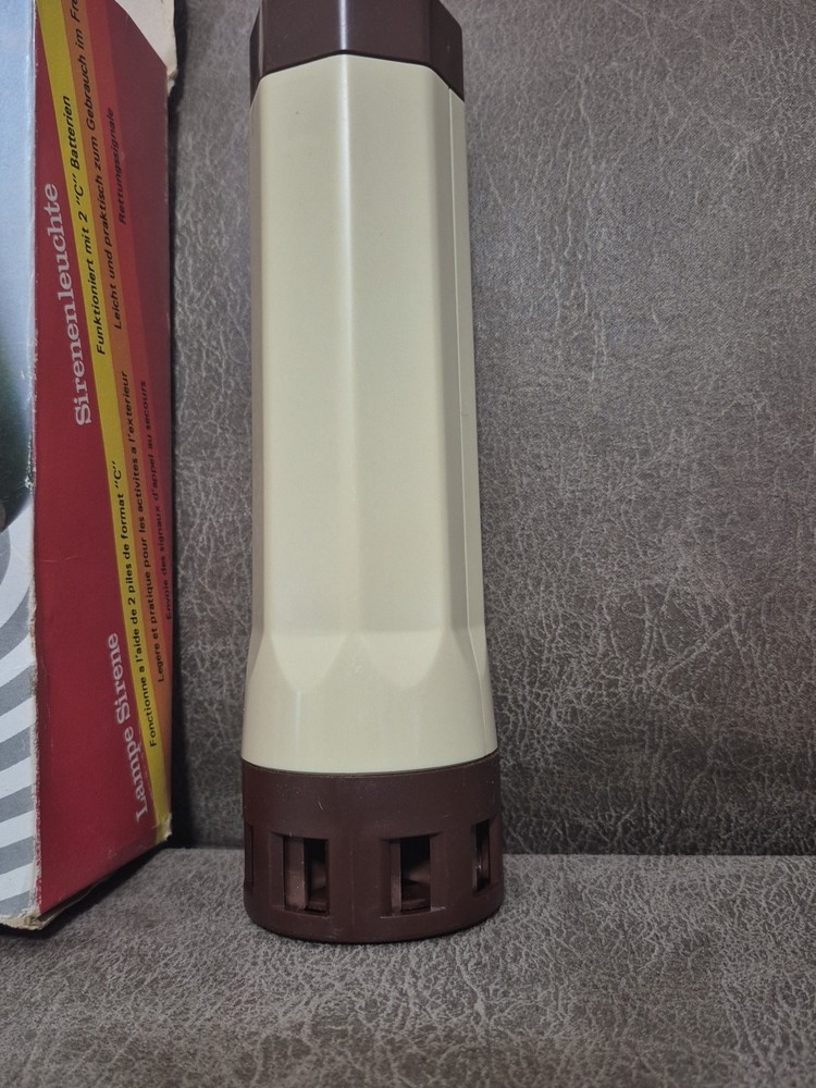 Vintage Kron Siren Flash Light "Loud"