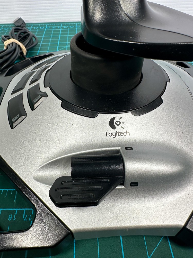 Logitech Extreme 3D Pro Gaming Flight Joystick USB Wired For PC TESTED WORKING
