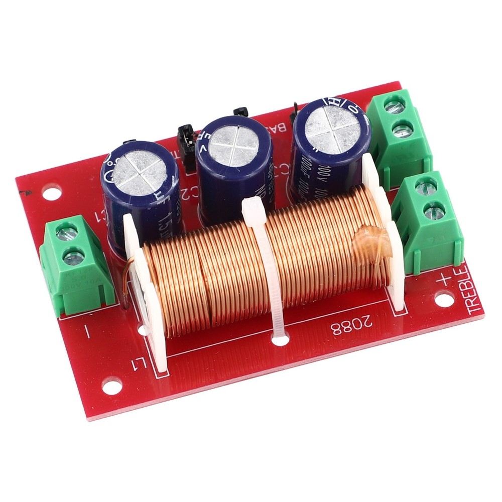 Adjustable 400W 2 Way Audio Bass Speaker Crossover Filter Frequency Divider