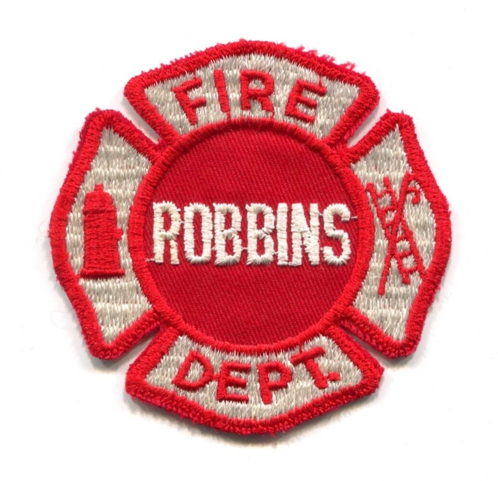 Robbins Fire Department Patch Illinois IL v3