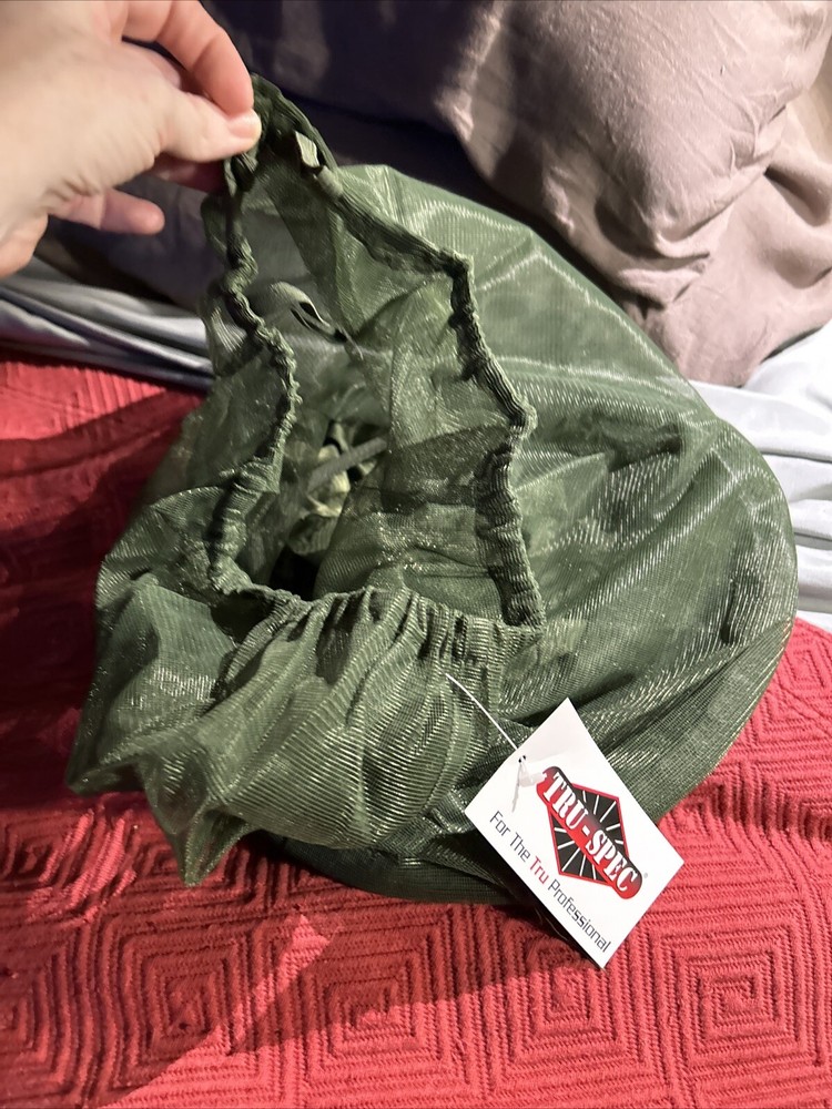 Tru-Spec Mosquito Net Hat NEW Hunting Woods Solid Green