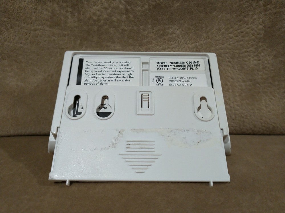 Kidde Carbon Monoxide Detector Digital Display 10 Yr Lithium Battery