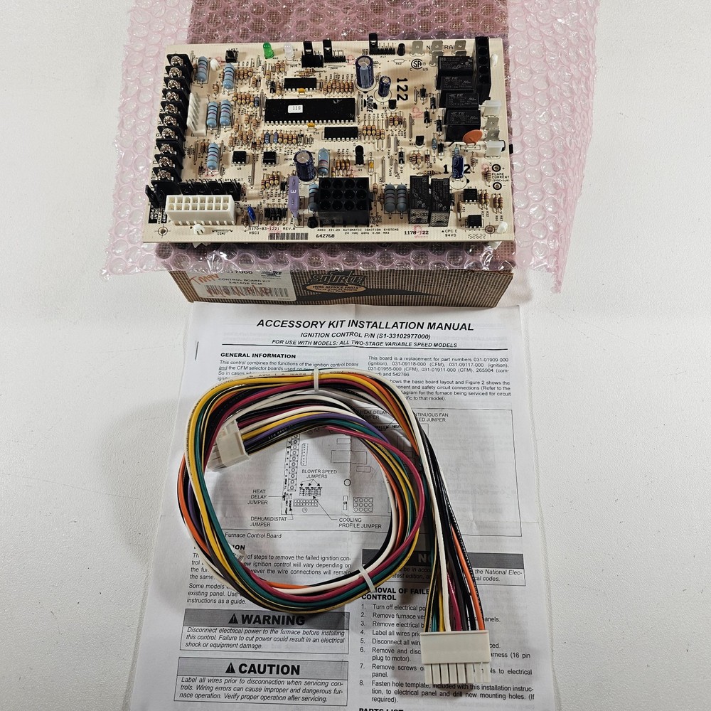 Source 1 S1-33102977000 Ignition Control Board Kit 2-Stage ECM New