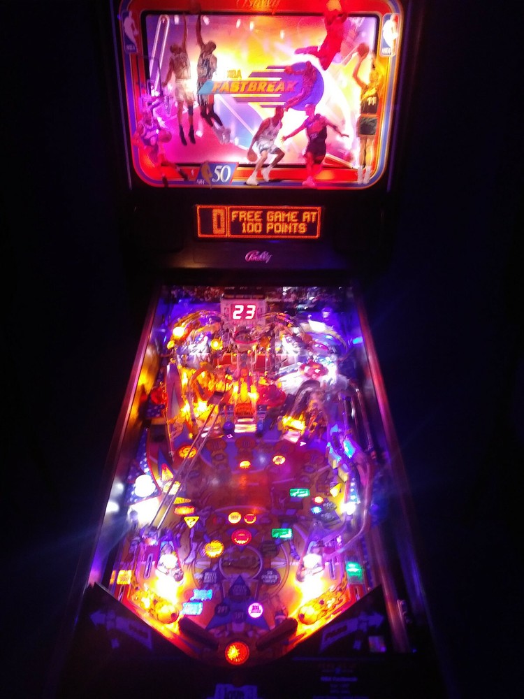NBA FASTBREAK - NON GHOSTING Lighting Kit custom SUPER BRIGHT PINBALL LED KIT