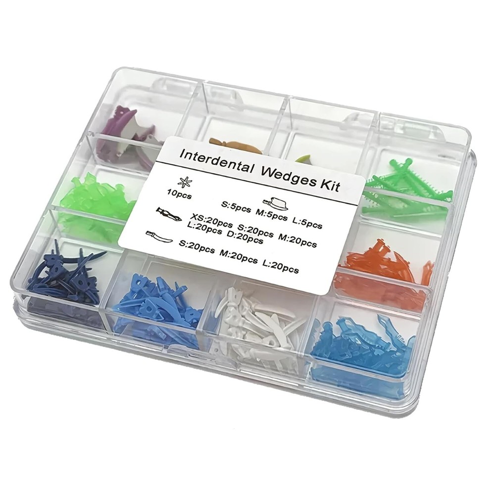 Dental Interdental Wedges Sectional Contoured Matrices Diamond Matrix Refill