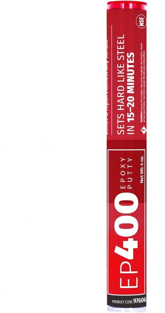 Ep-400 Epoxy 97600 Putty with Display, Easy 4 oz, Gray
