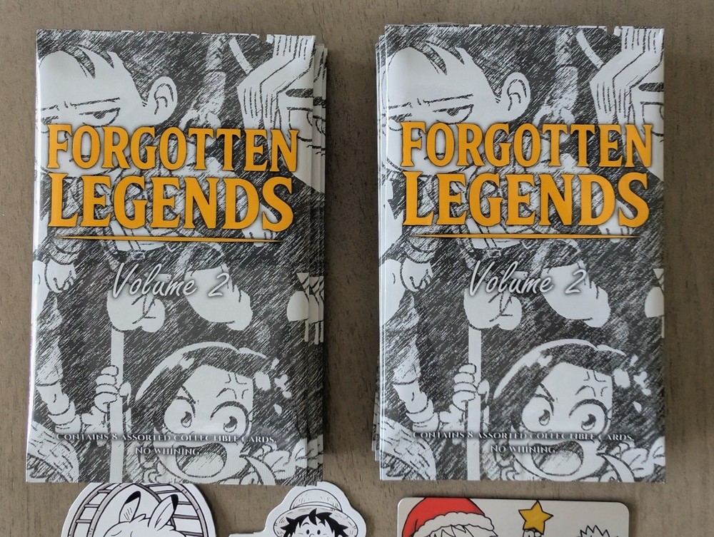 Forgotten Legends TCG Volume 2 BUNDLE! limited quantity