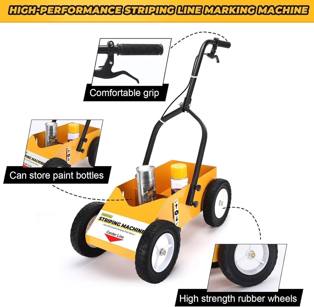 Professional Parking Lot Striper 28" Machine