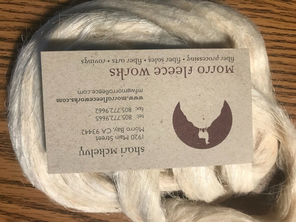 Natural Hemp roving 1oz