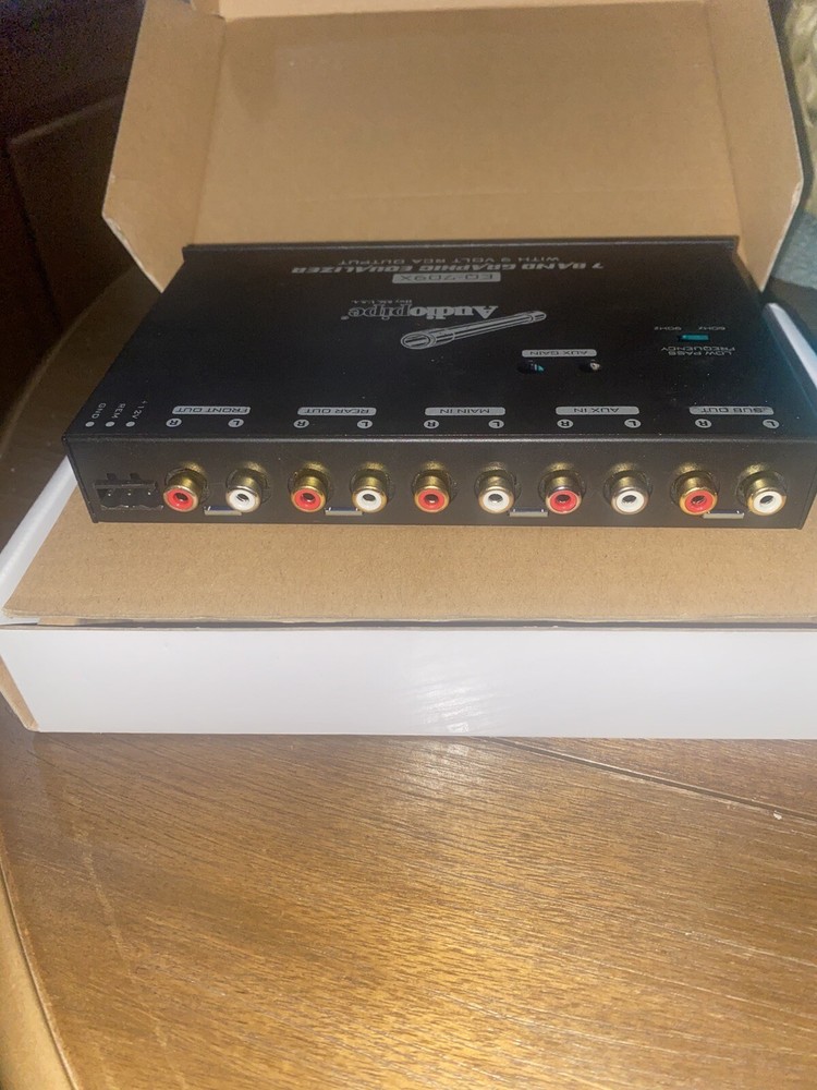 Audiopipe EQ909X 9 Band Graphic Equalizer