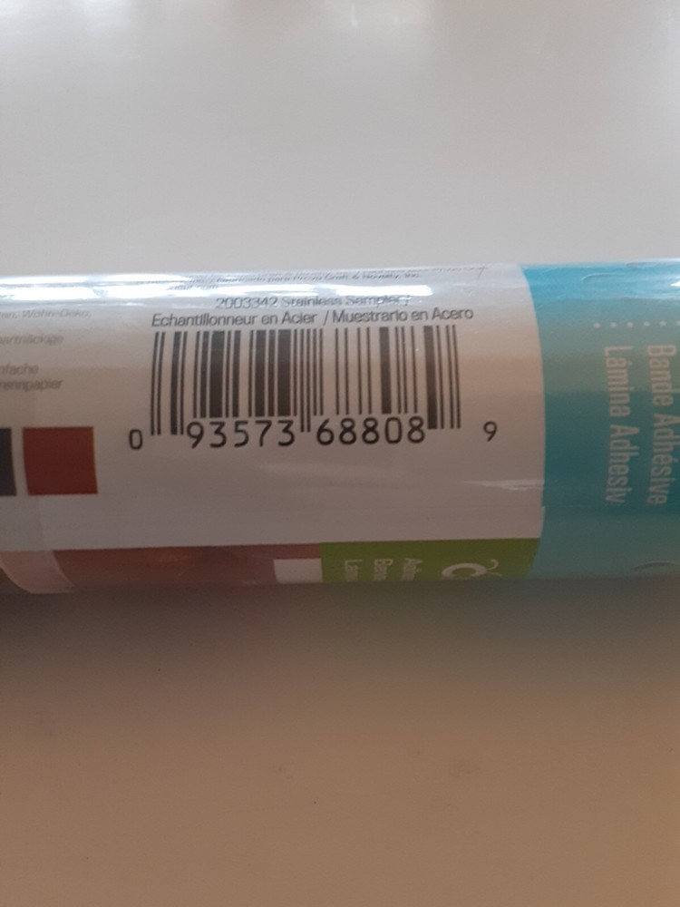 Cricut Adhesive Foil “STAINLESS SAMPLER” - Sealed