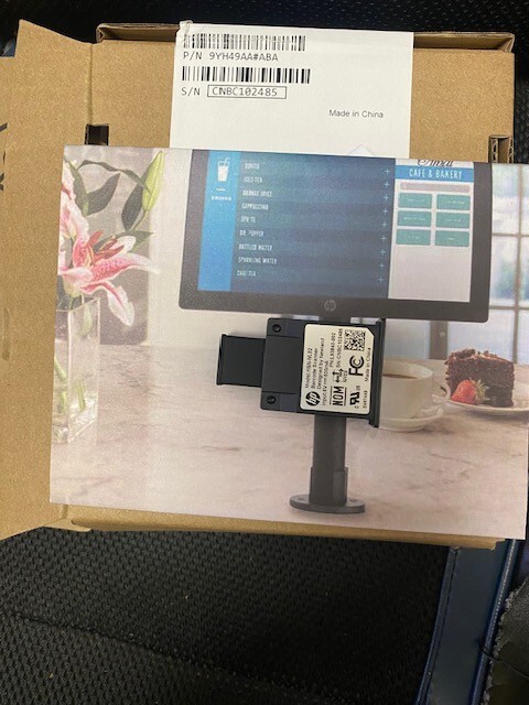 NEW HP Engage One Essential Integrated Bar Code Scanner - 9YH49AA#ABA