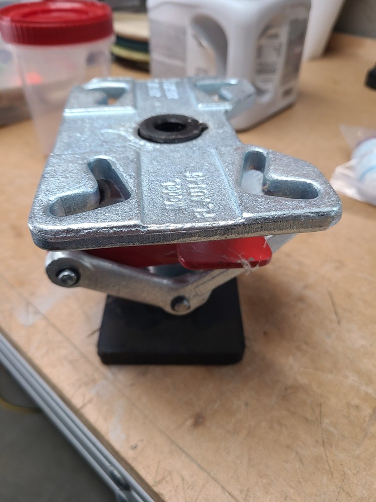 Workbench Heavy Dulty Lock-down Foot - Stop and Stabilizer - PAIR - w/plate