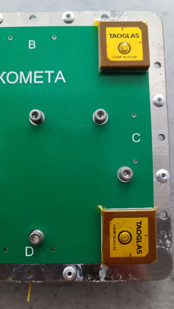 Rare CRPA antenna module for GNSS satellite navigation.