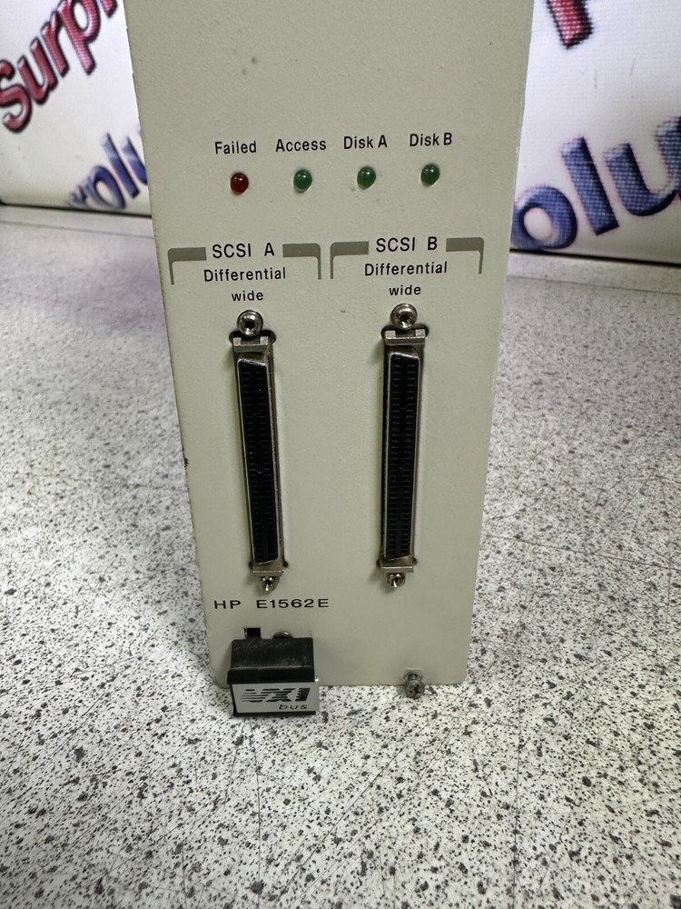 HP E1562E HP75000 Series VXI Dual SCSI Disk Module