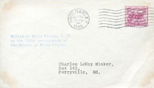 629 2c WHITE PLAINS - Unknown #28A