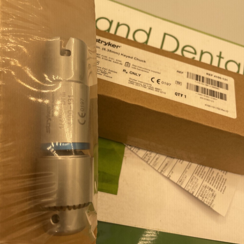 Stryker Keyed Chuck 4100-131 ,6.35 mm
