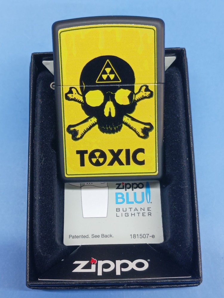 Zippo Black Matte Toxic 28310