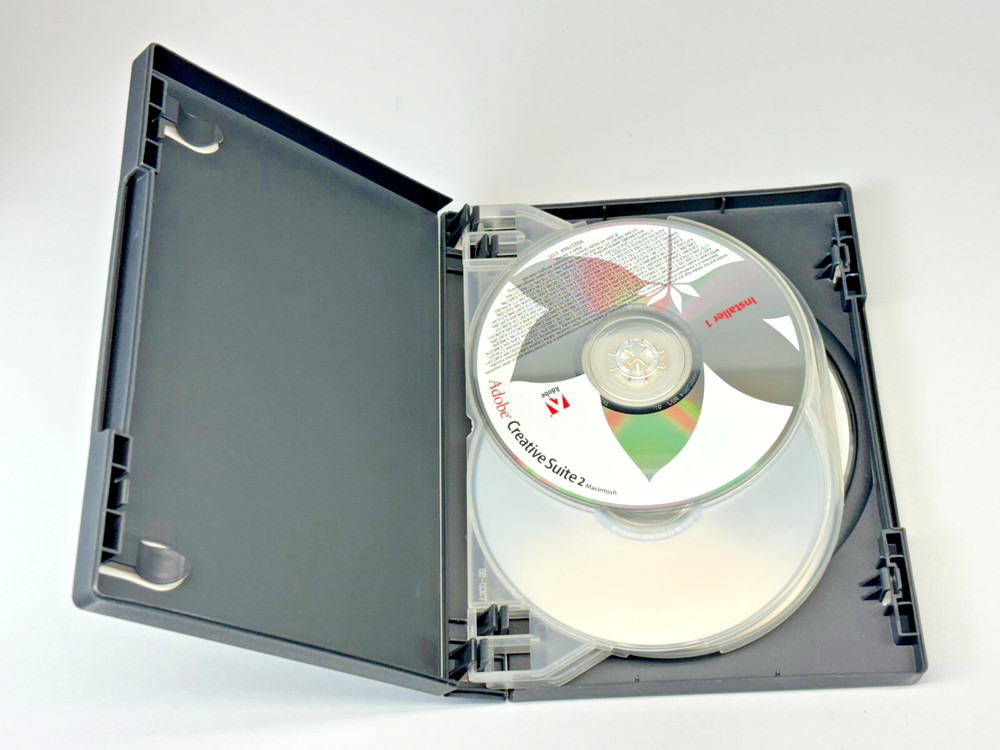 Adobe Creative Suite 2 Standard Vintage Apple Mac Serial +Training - Complete #2