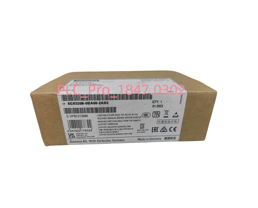 1PCS New SIEMENS 6GK5208-0BA00-2AB2 Electrical Switch Module  Fast shipment