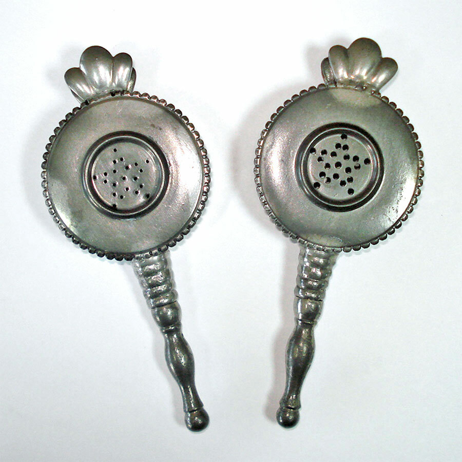 Bizarre Silverplate Shakers Unknown Purpose