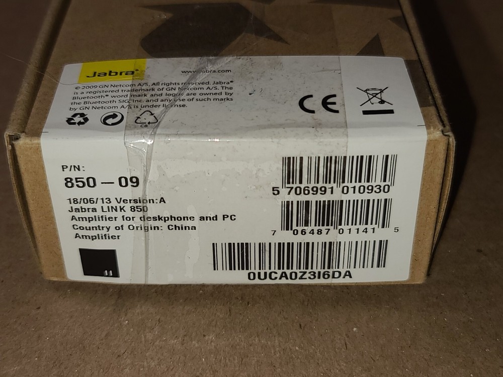 Jabra Link 850 Advanced Amplifier for GN Netcom & PC Phone Headsets