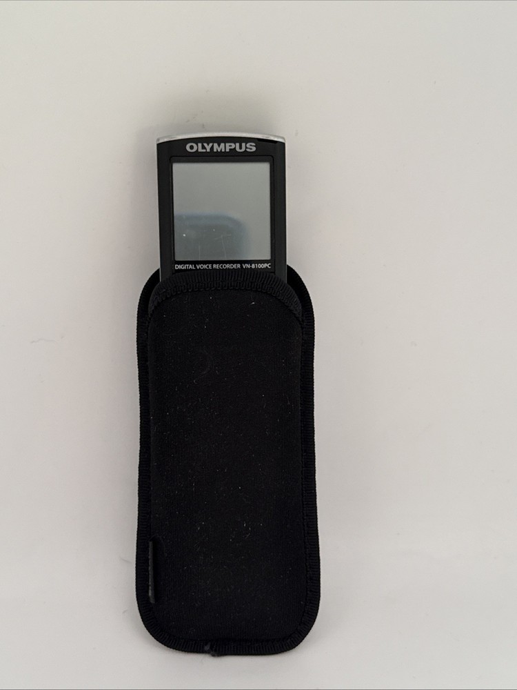 Olympus Digital Voice Recorder VN-8100PC TESTED-WORKING WITH CASE .