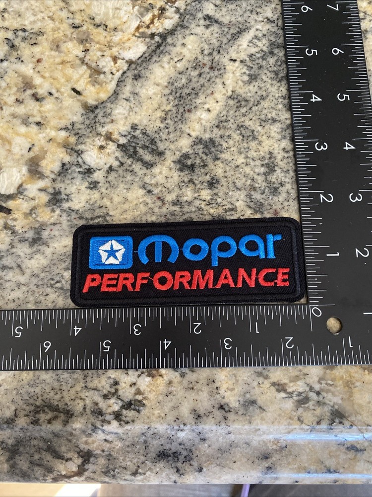 Mopar Performance Patch With Adhesive Backing Iron On