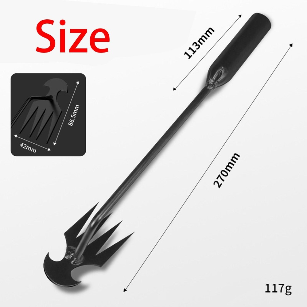 Manual Weeder Tool Weed Puller Sturdy Remover for Backyard Weeding Loosening