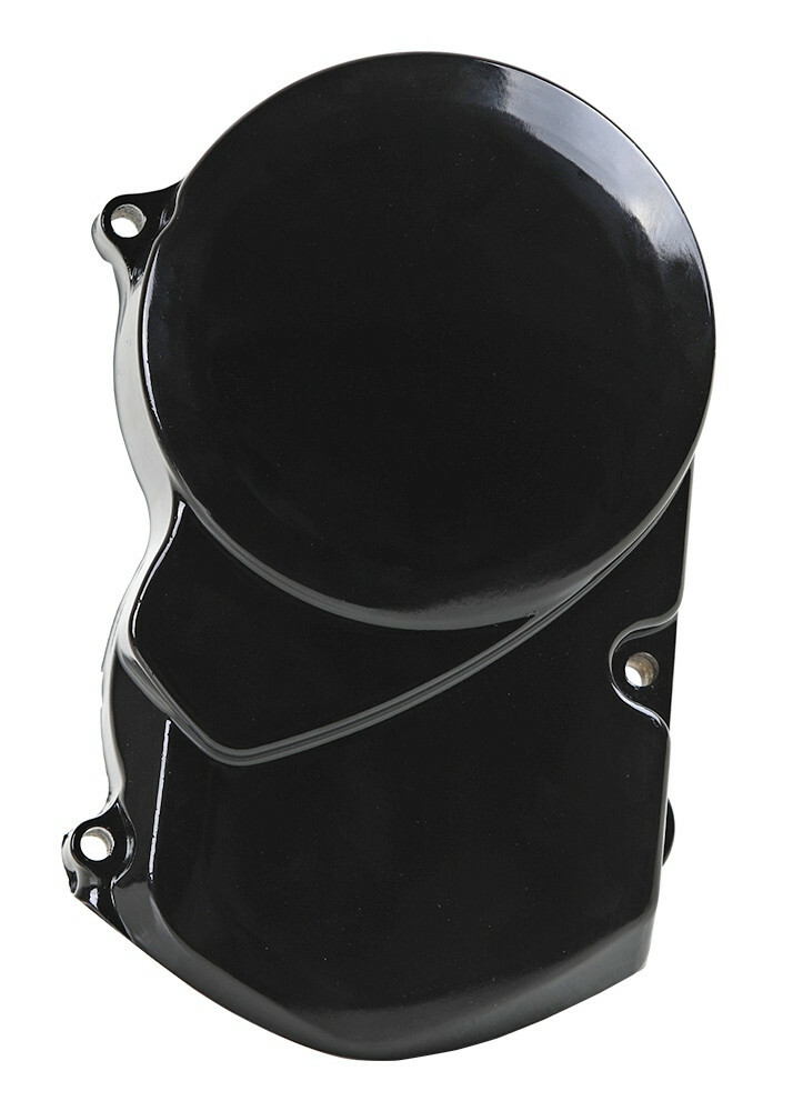 Gloss Black Engine Stator Cover Left Side Case For 50cc 70cc 110cc 125cc Apollo