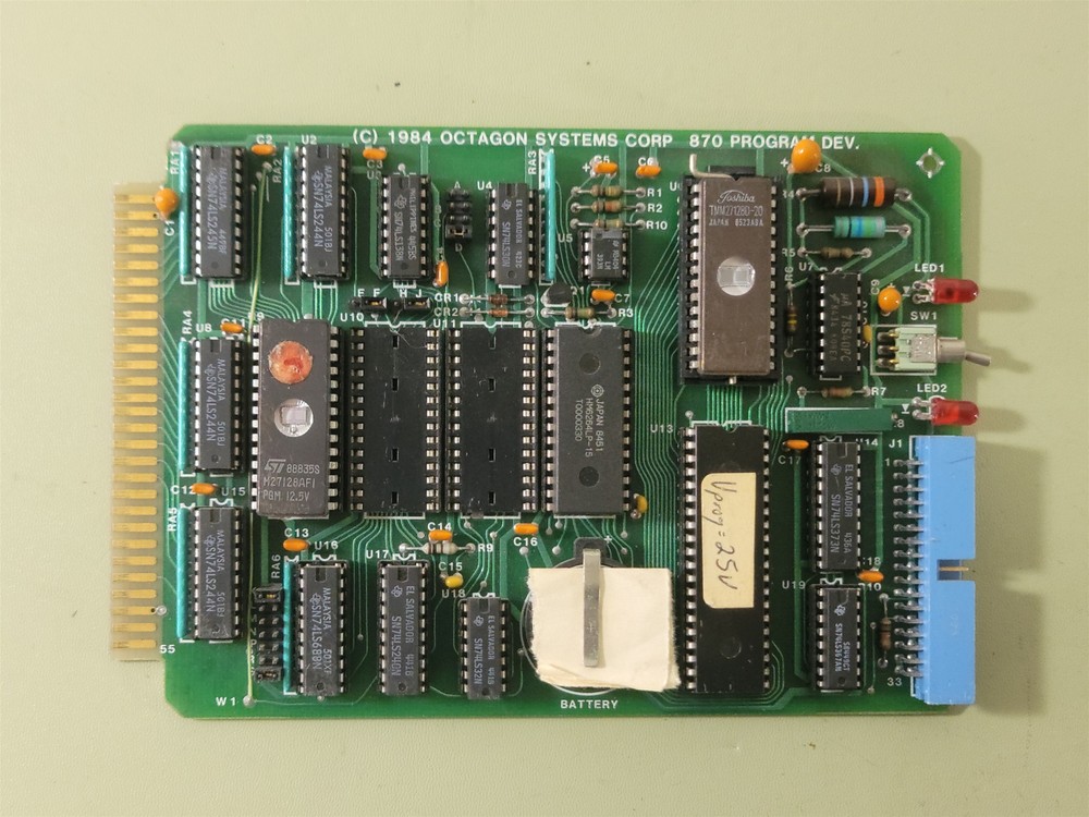 Octagon Systems 870 Program Dev. Board w/ Toshiba TMM27128D-20