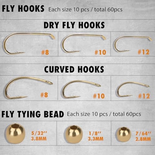 Fly Tying Vise & Tools Kit, Complete Set with Bag Include 88PCS Fly Tying Kit