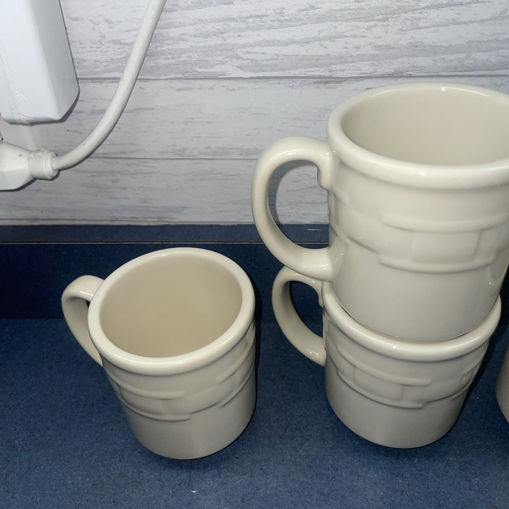 Set a 4LONGABERG ER pottery Mugs