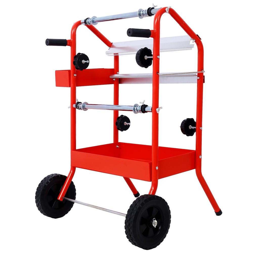Mobile 18" Multi-Roll Masking Paper Machine with Storage Trays