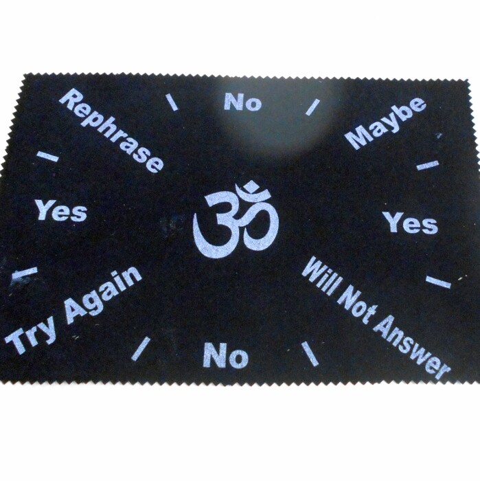 Om Symbol Pendulum Divination Mat 12 x 8