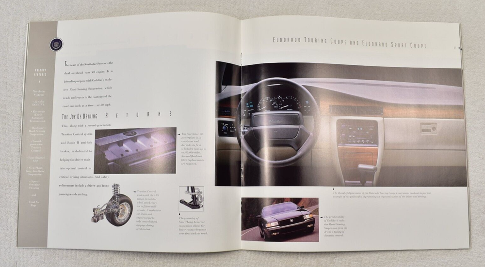 1993 CADILLAC SALES BROCHURE