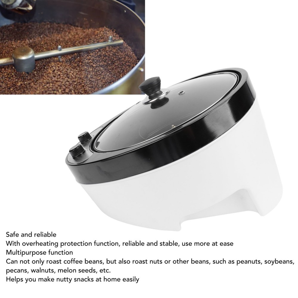 Coffee Roaster Machine Large Capacity 0‑240℃ Adjustment Efficient Roasting IKAE