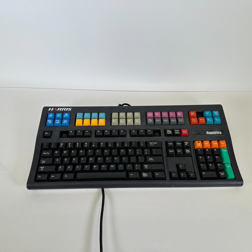 Harris Rapidfire Devlin Group Electronics F1-KMX-143-610-501 Keyboard