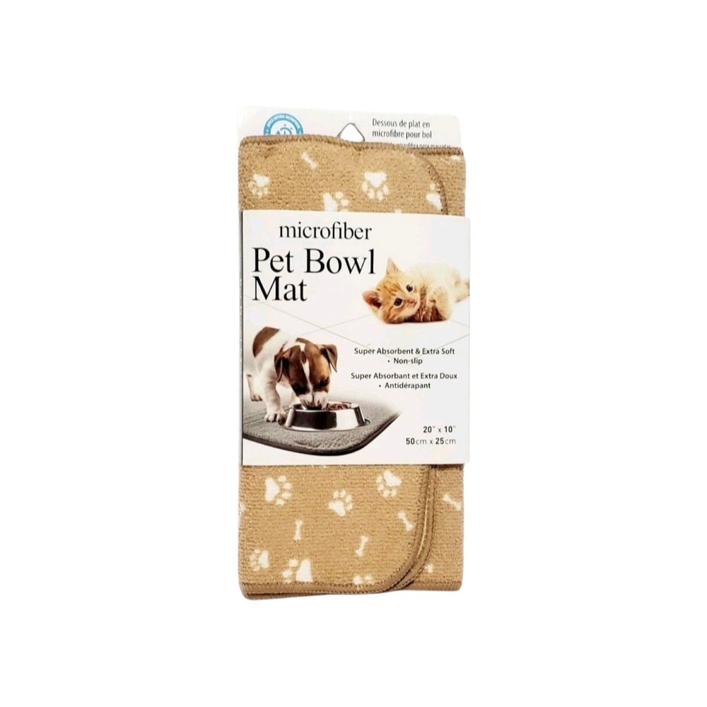 Microfiber Pet Bowl Mat