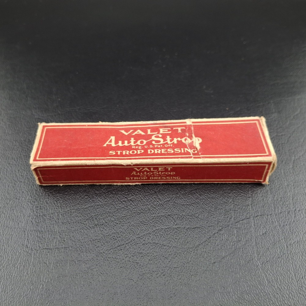 Vintage Auto Strop Strop Dressing In Original Box With Original Instructions.