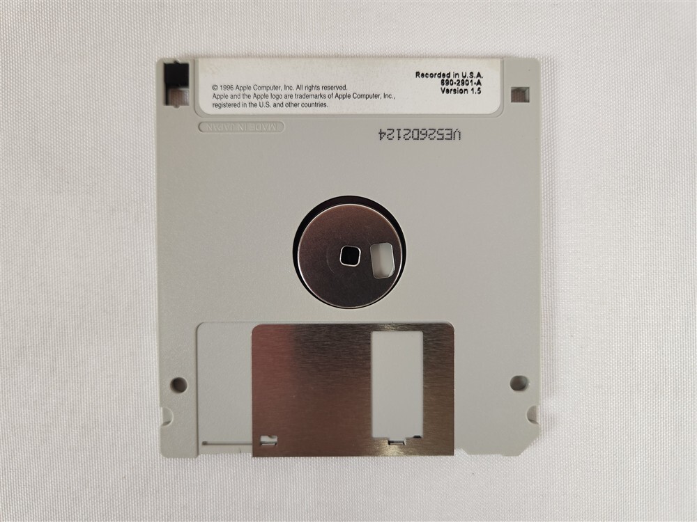 APPLE PC Compatibility Card PC Software ~ 3.5" Disk 1996